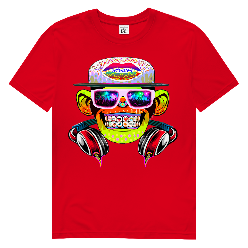 DISKO MODE HERREN PREMIUM BIO TSHIRT