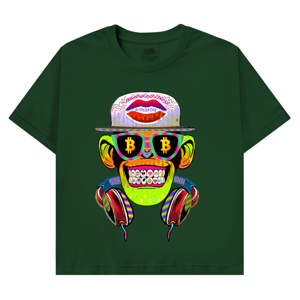 Herren Promo T-Shirt BITKOIN MONKEY