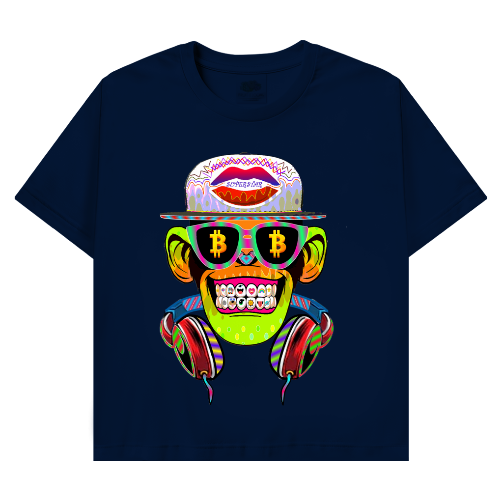 Herren Promo T-Shirt BITKOIN MONKEY