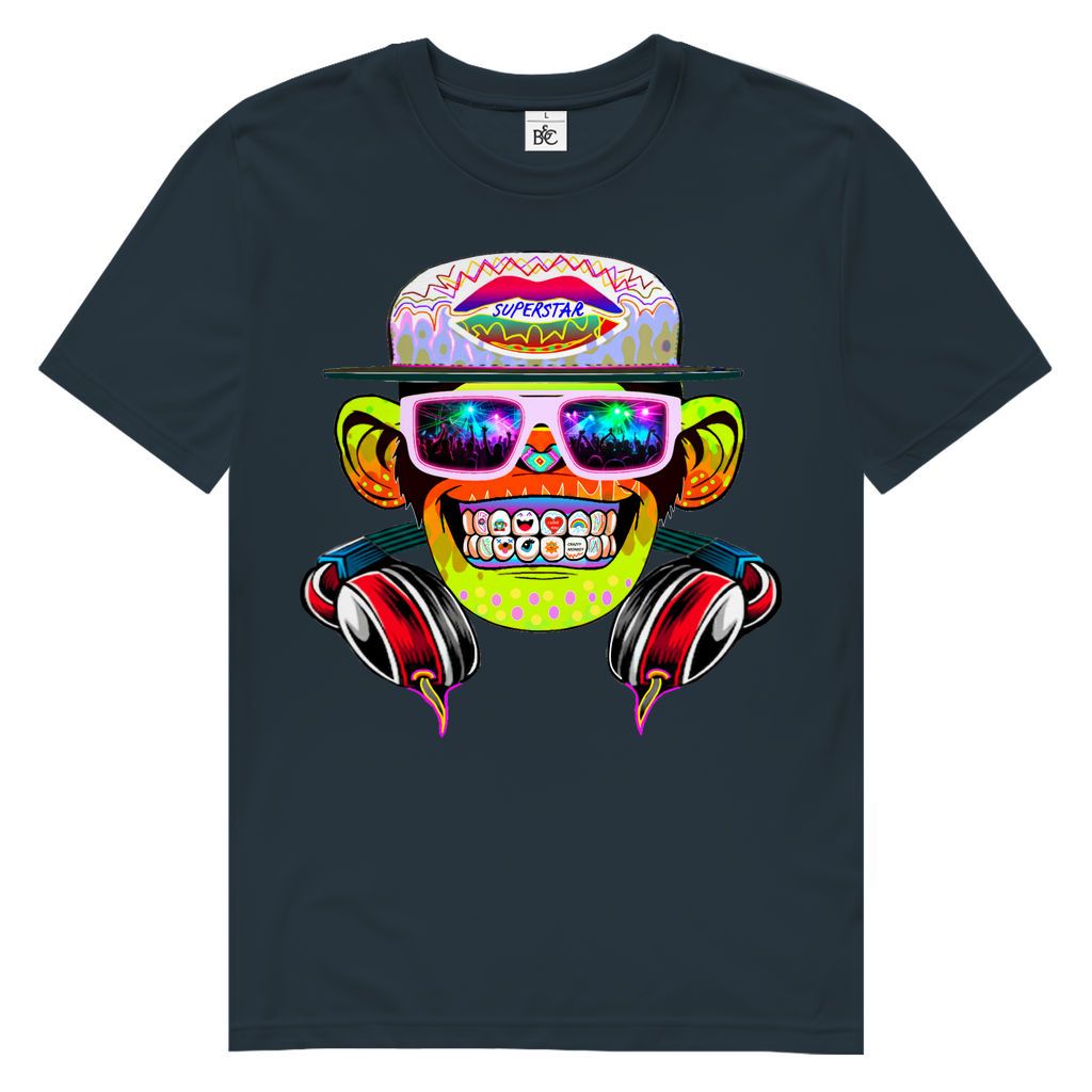 DISKO MODE HERREN PREMIUM BIO TSHIRT