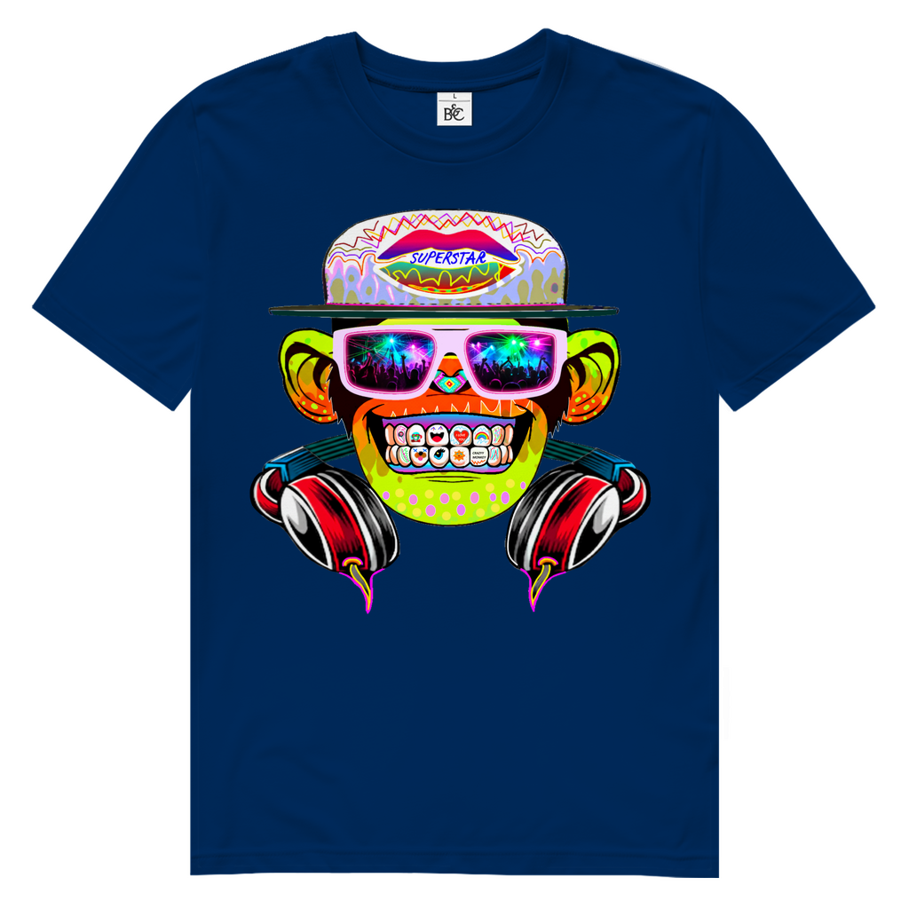 DISKO MODE HERREN PREMIUM BIO TSHIRT