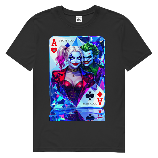 Joker & Harley Vibes Herren Premium Bio T-Shirt