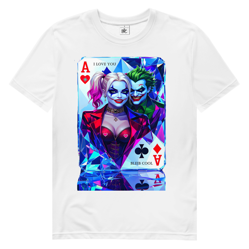 Joker & Harley Vibes Herren Premium Bio T-Shirt