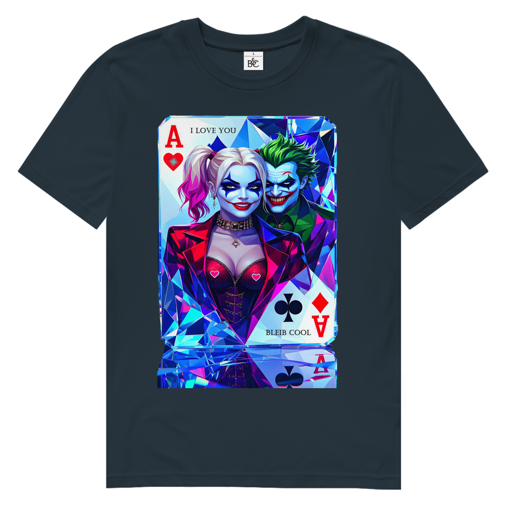 Joker & Harley Vibes Herren Premium Bio T-Shirt