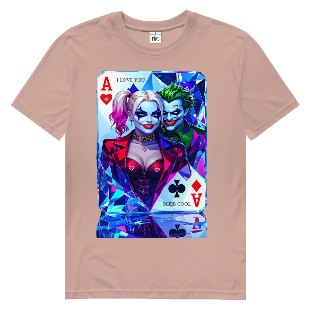 Joker & Harley Vibes Herren Premium Bio T-Shirt