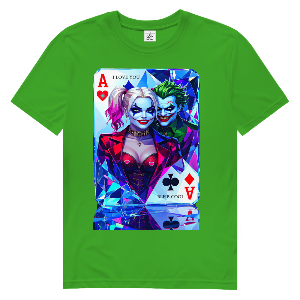 Joker & Harley Vibes Herren Premium Bio T-Shirt