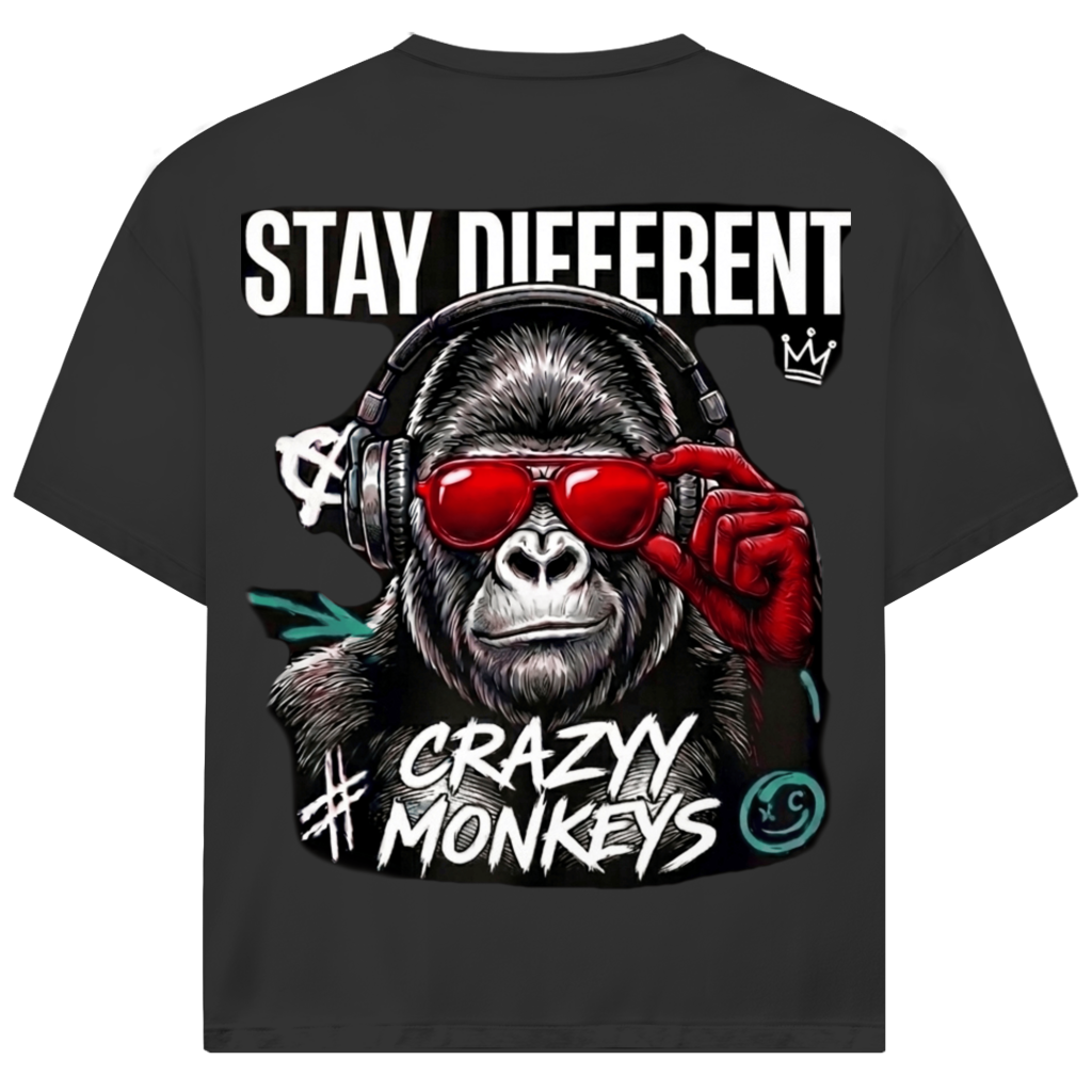 CRAZYY  MONKEYS Jack and Jones Oversize T-Shirt