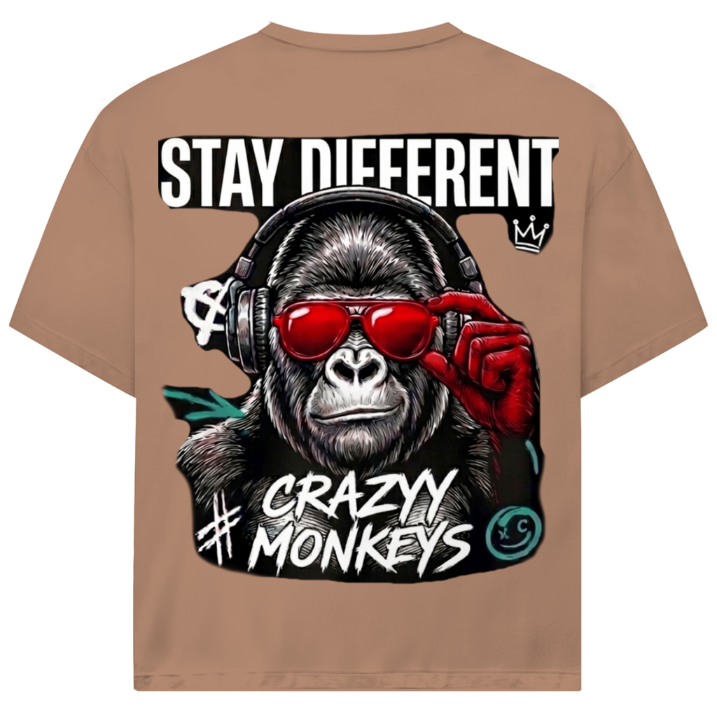 CRAZYY  MONKEYS Jack and Jones Oversize T-Shirt