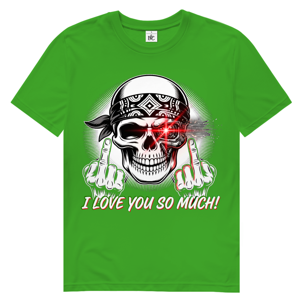 HOLLYWOOD SKULL HERREN PREMIUM BIO TSHIRT