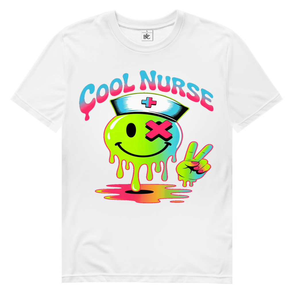 COOL NURSE Herren Premium Bio T-Shirt