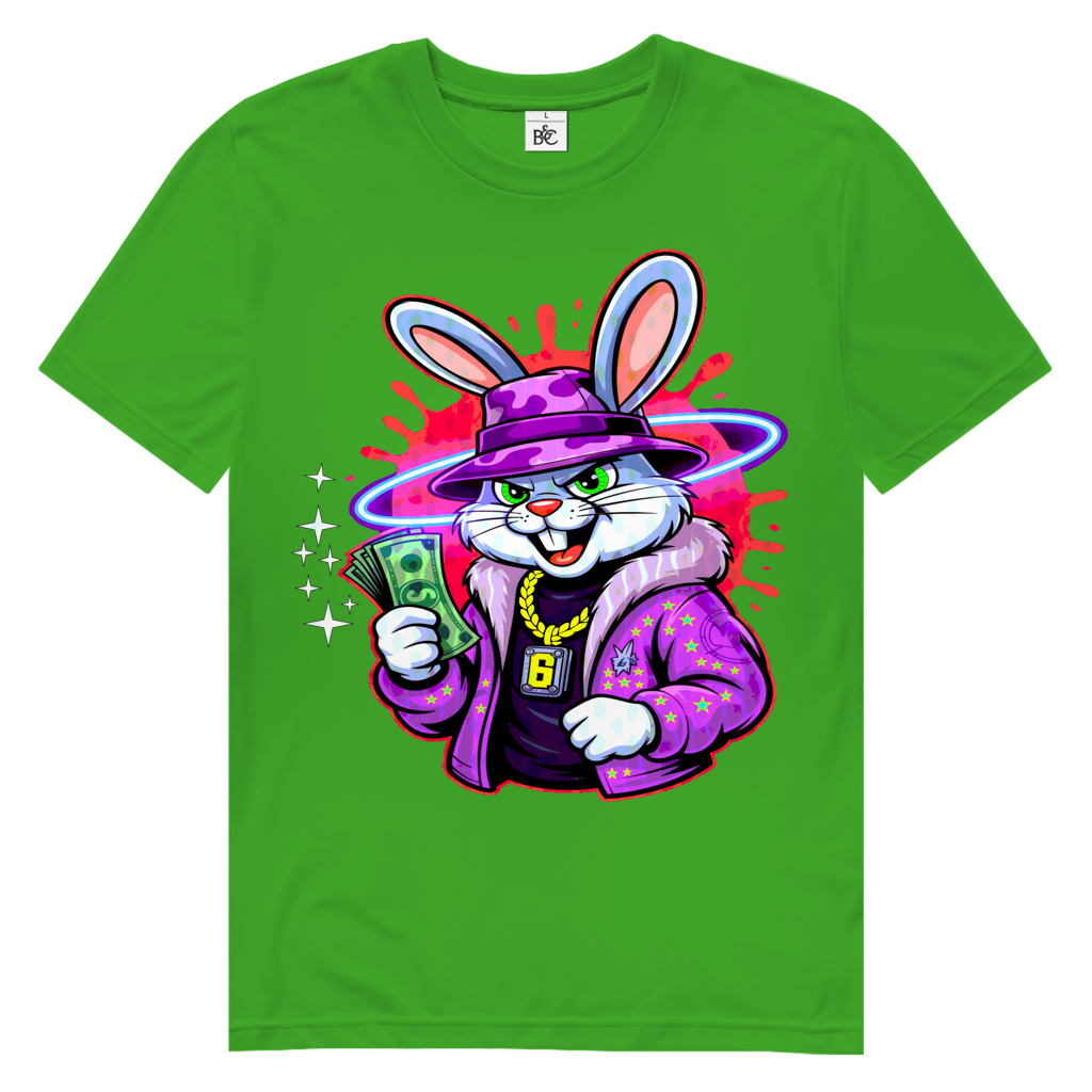 Boss Rabbit Herren Premium Bio T-Shirt