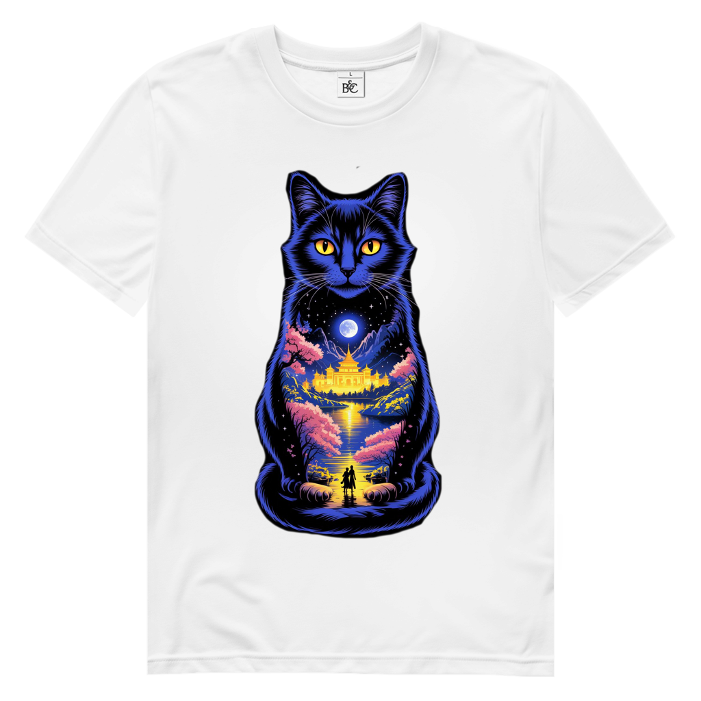 NEON KATZE Herren Premium Bio T-Shirt