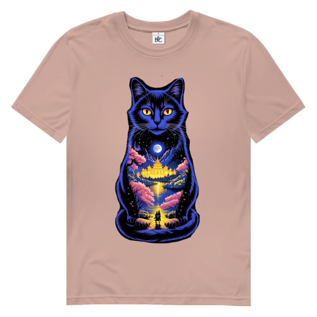 NEON KATZE Herren Premium Bio T-Shirt