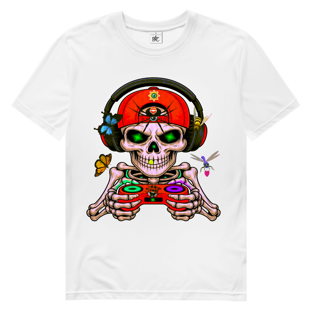 Skull Game Herren Premium Bio T-Shirt