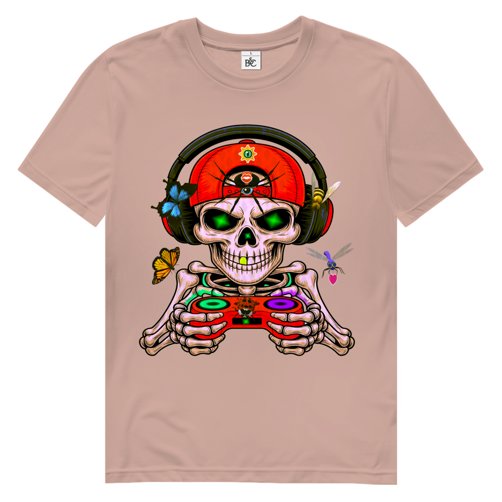 Skull Game Herren Premium Bio T-Shirt