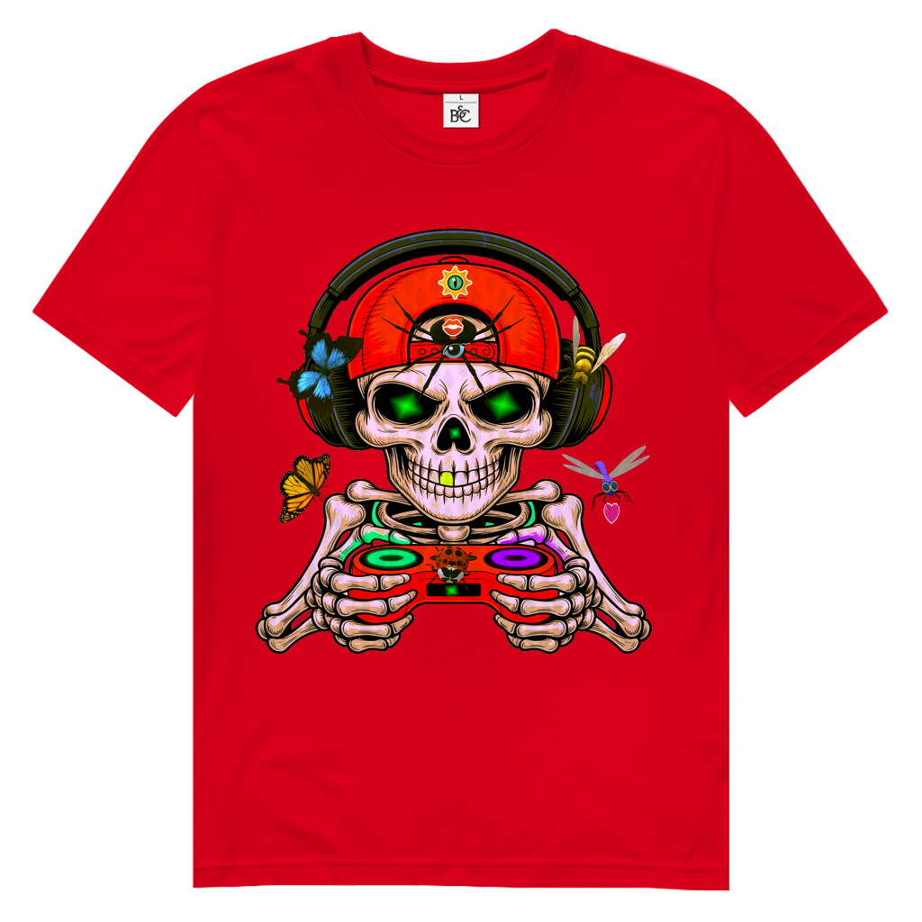 Skull Game Herren Premium Bio T-Shirt