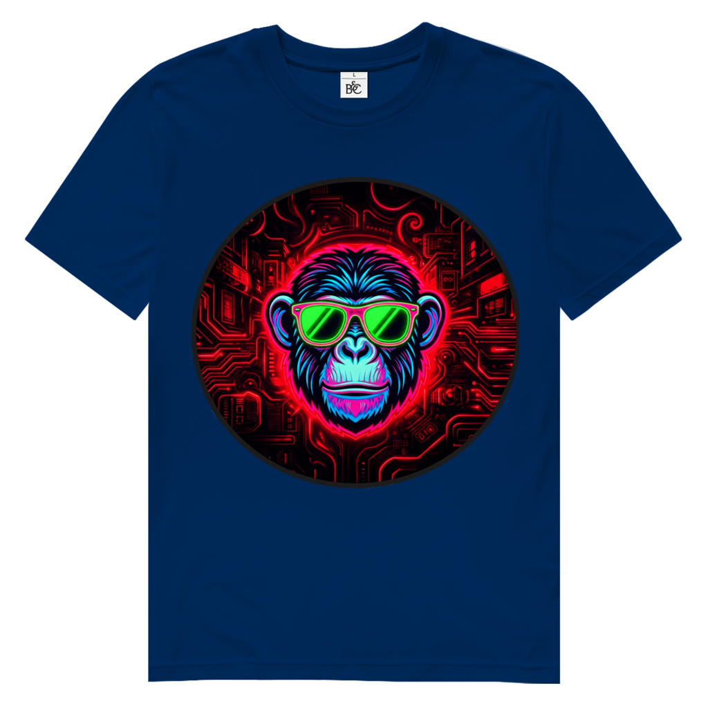 NEON MONKEY Herren Premium Bio T-Shirt