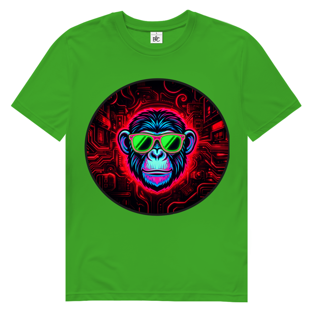 NEON MONKEY Herren Premium Bio T-Shirt