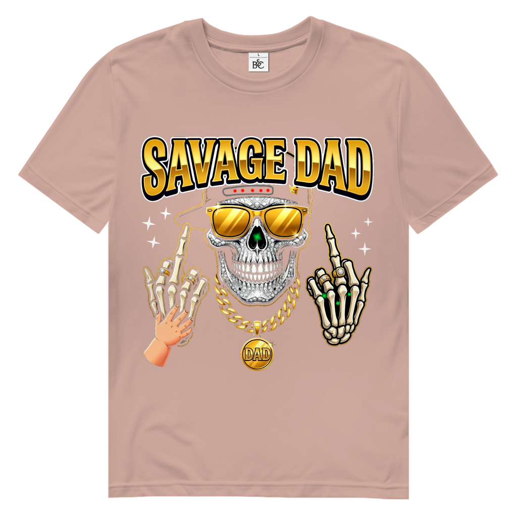 SAVAGE DAD Herren Premium Tshirt