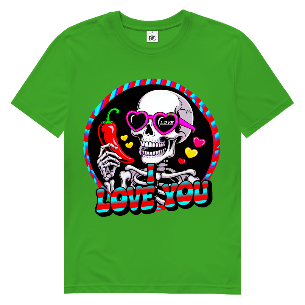 SKULL LOVE Herren Premium Bio T-Shirt
