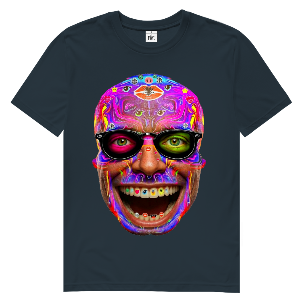 Herren Premium Bio T-Shirt SKULL CLOWN