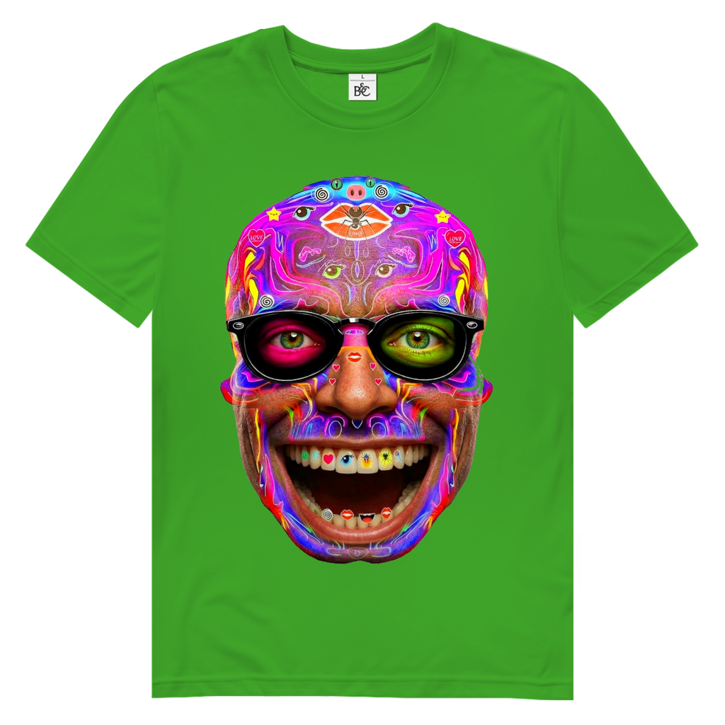 Herren Premium Bio T-Shirt SKULL CLOWN
