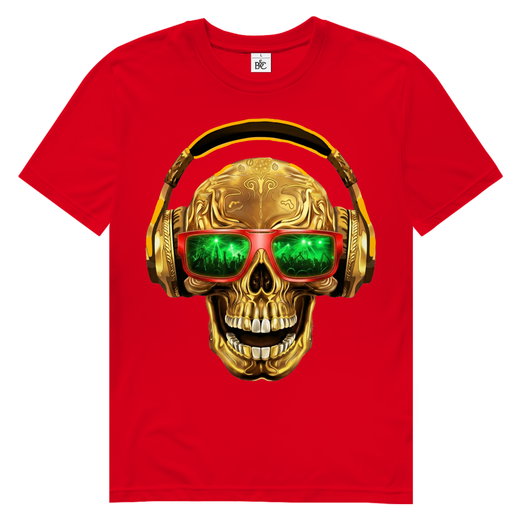 Herren Premium Bio T-Shirt MODEMARKE SKULL