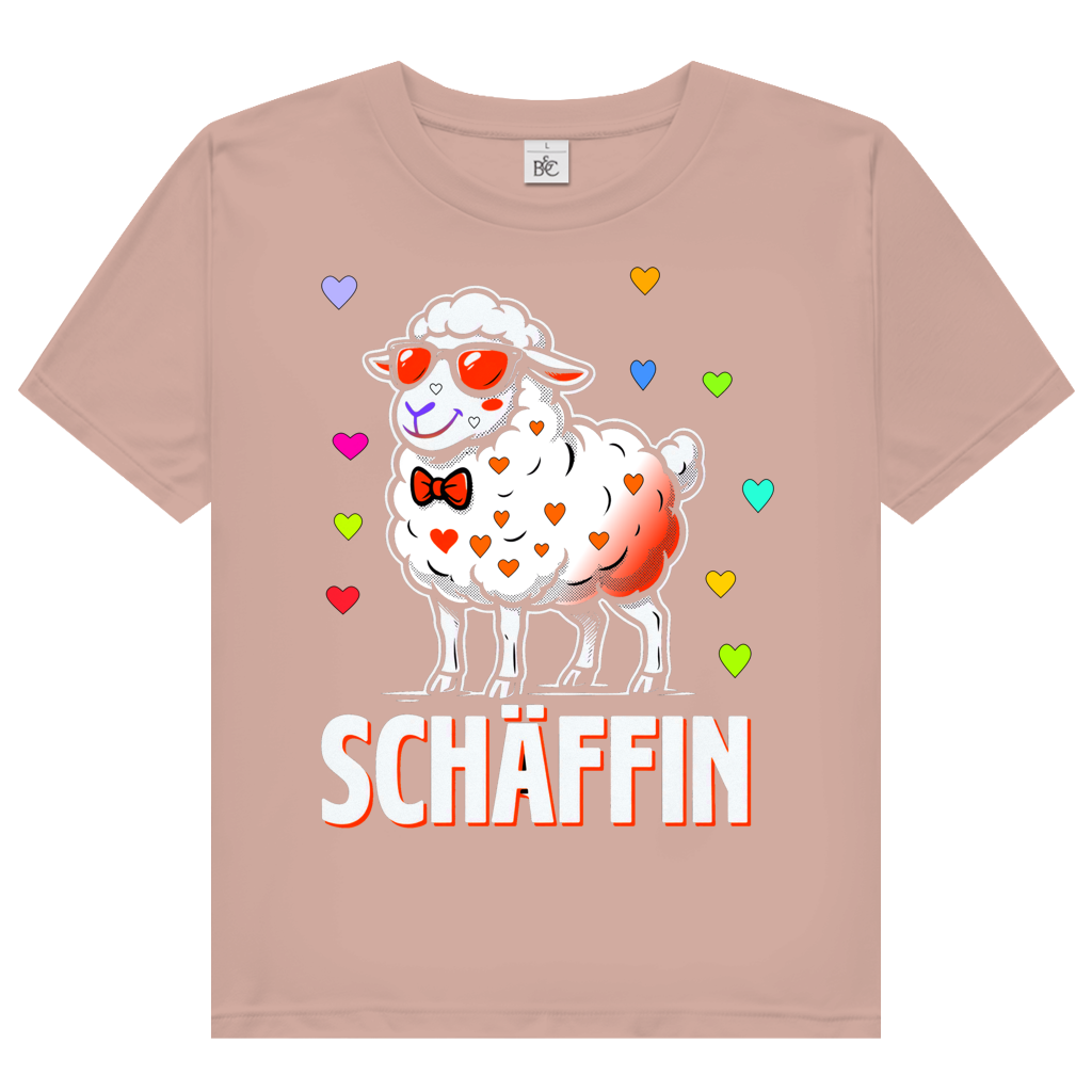 Damen Premium Bio T-Shirt SCHÄFFIN