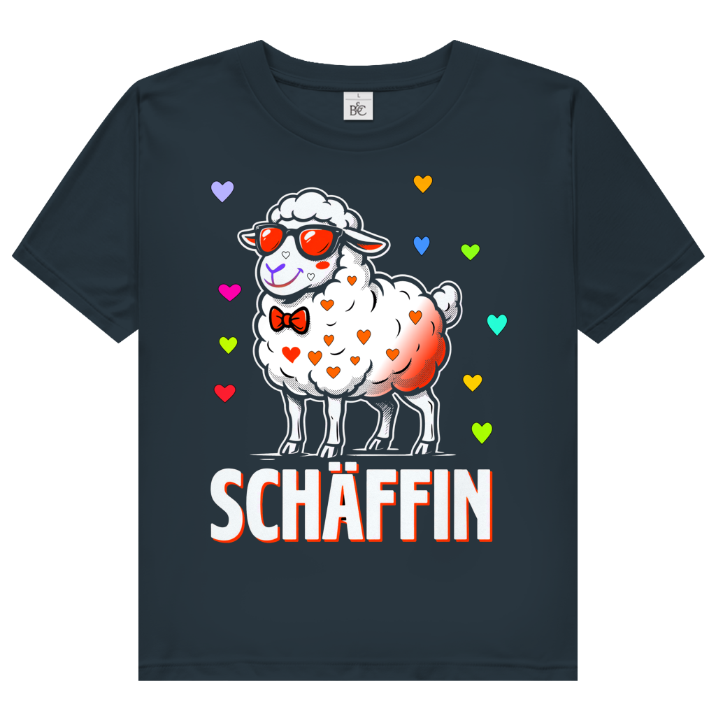 Damen Premium Bio T-Shirt SCHÄFFIN