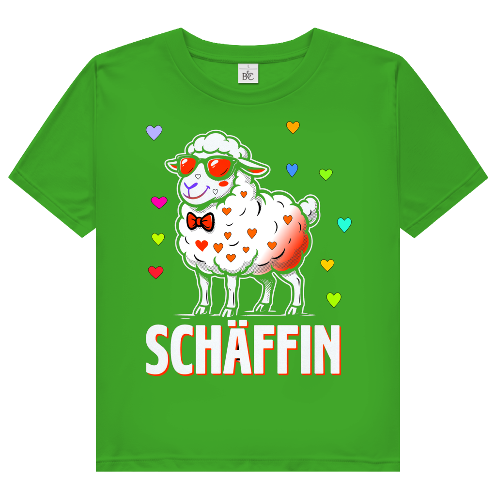 Damen Premium Bio T-Shirt SCHÄFFIN