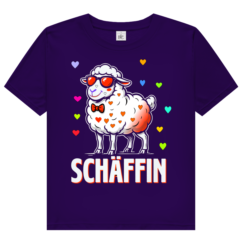 Damen Premium Bio T-Shirt SCHÄFFIN