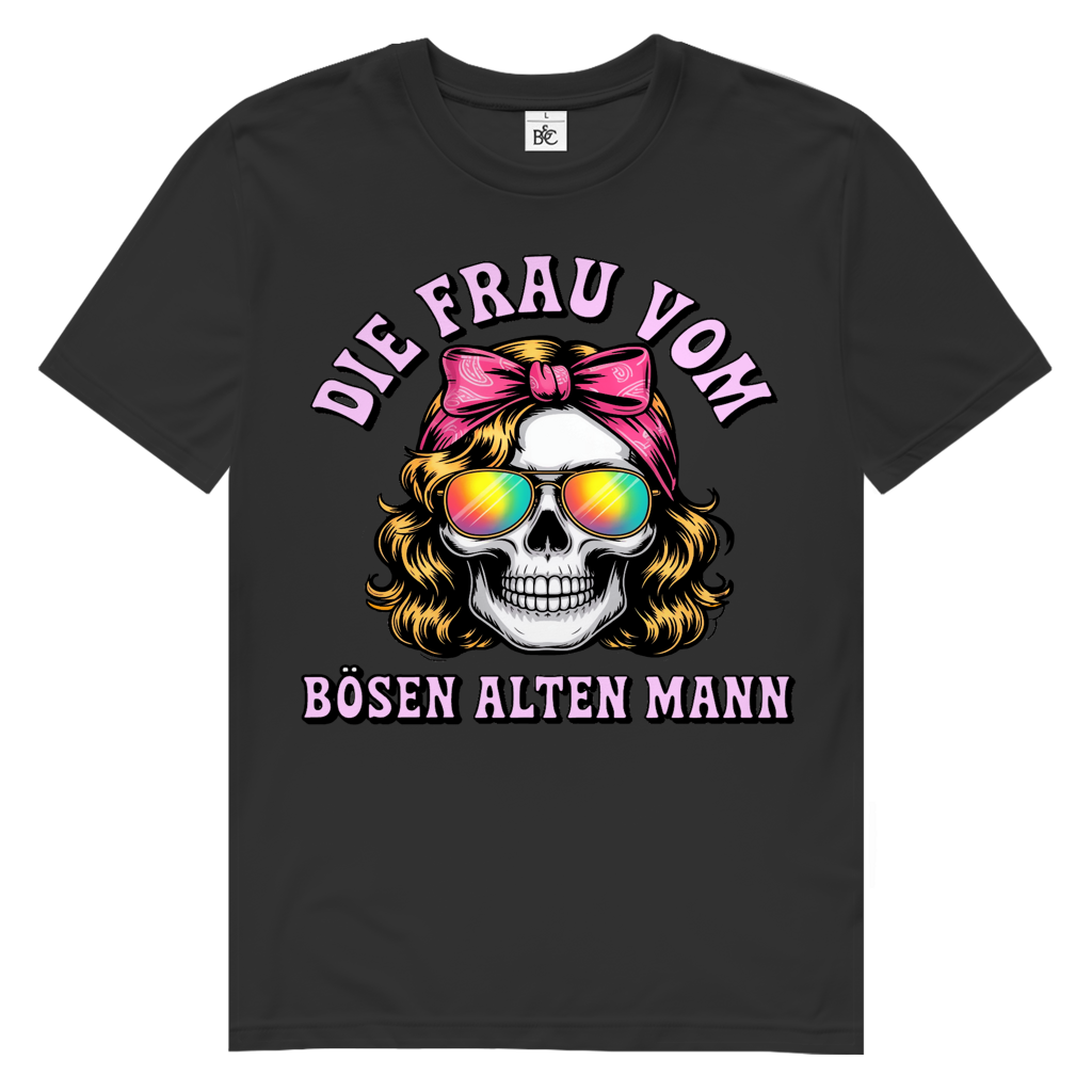 Herren Premium Bio T-Shirt BÖSE FRAU