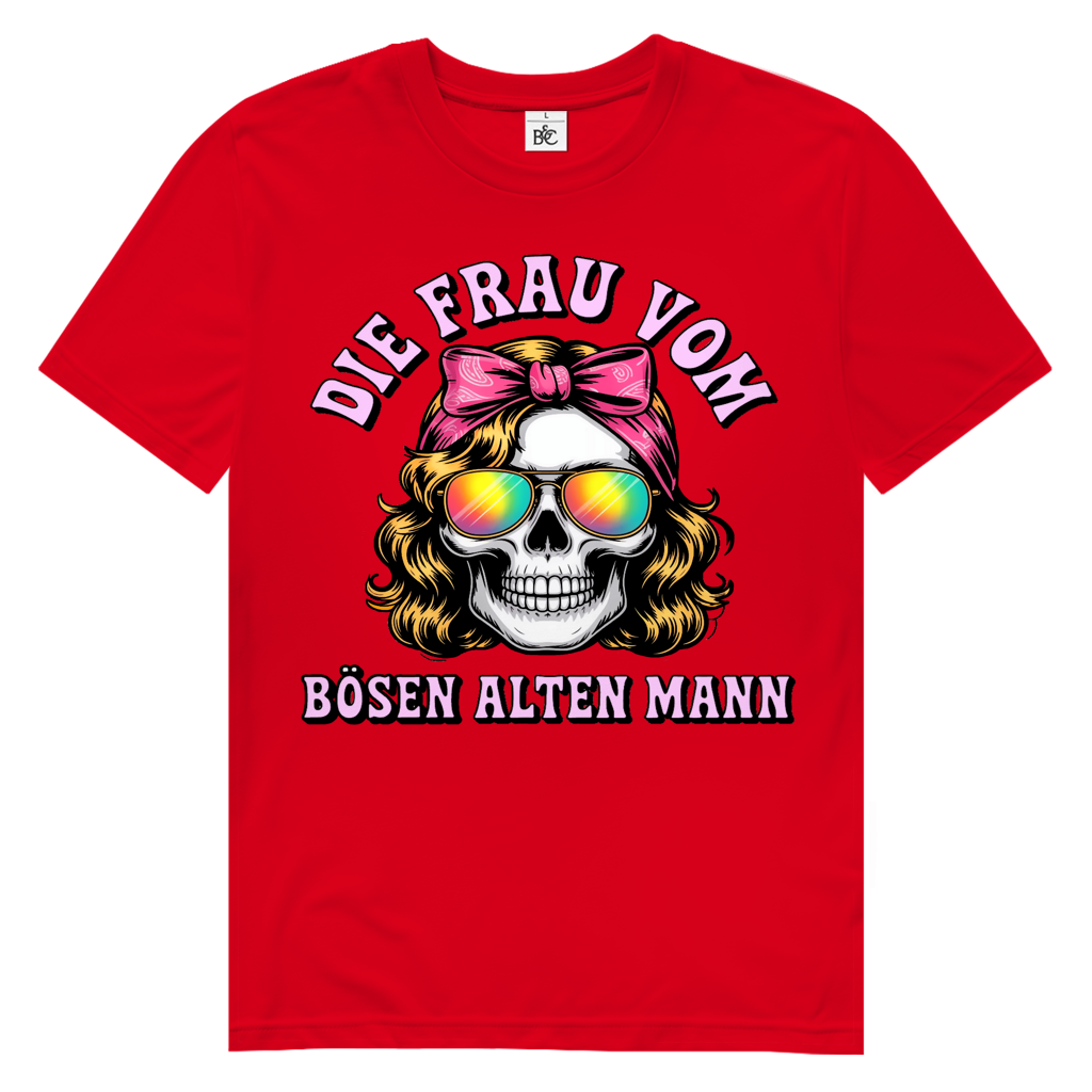 Herren Premium Bio T-Shirt BÖSE FRAU