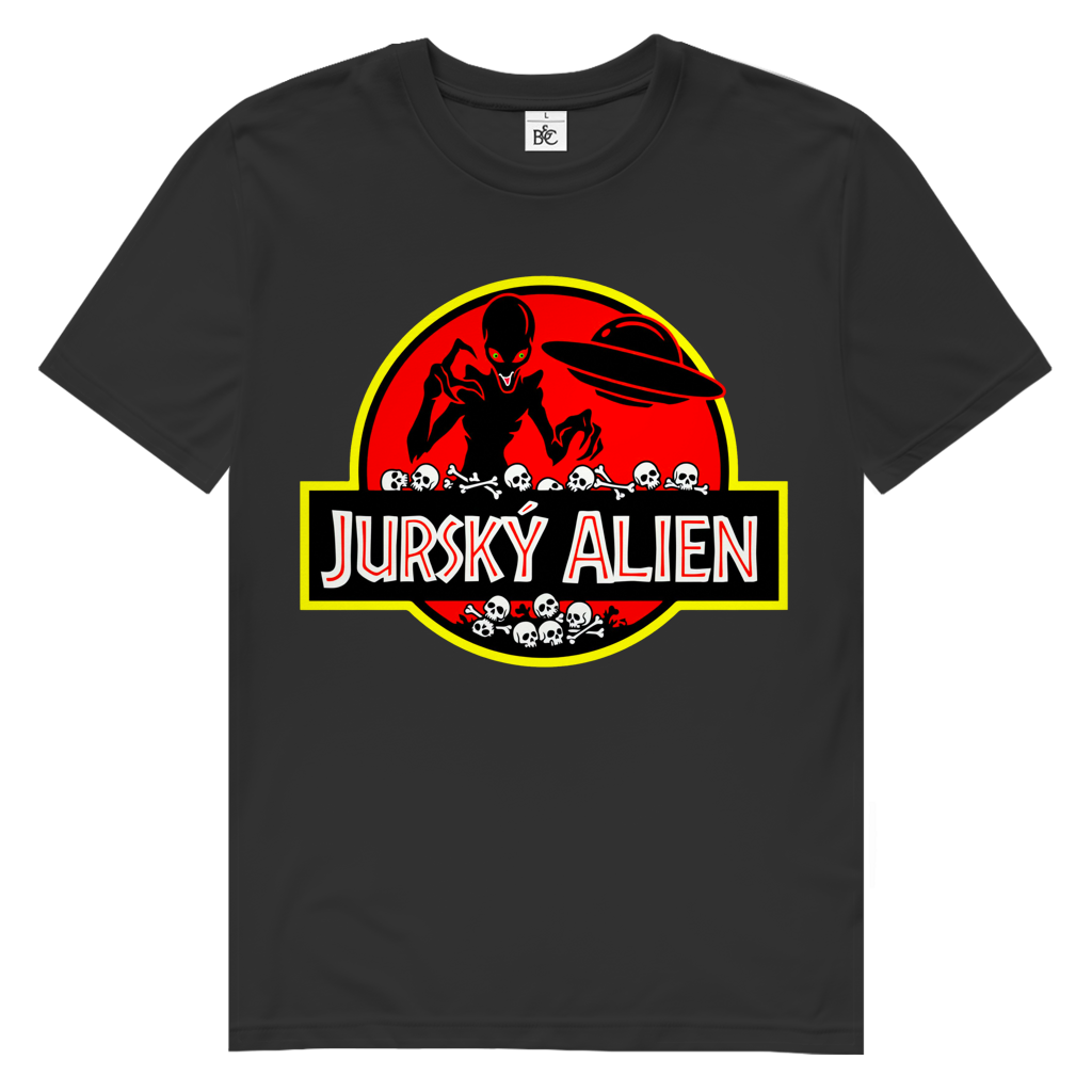 Herren Premium Bio T-Shirt ALIEN DESIGN
