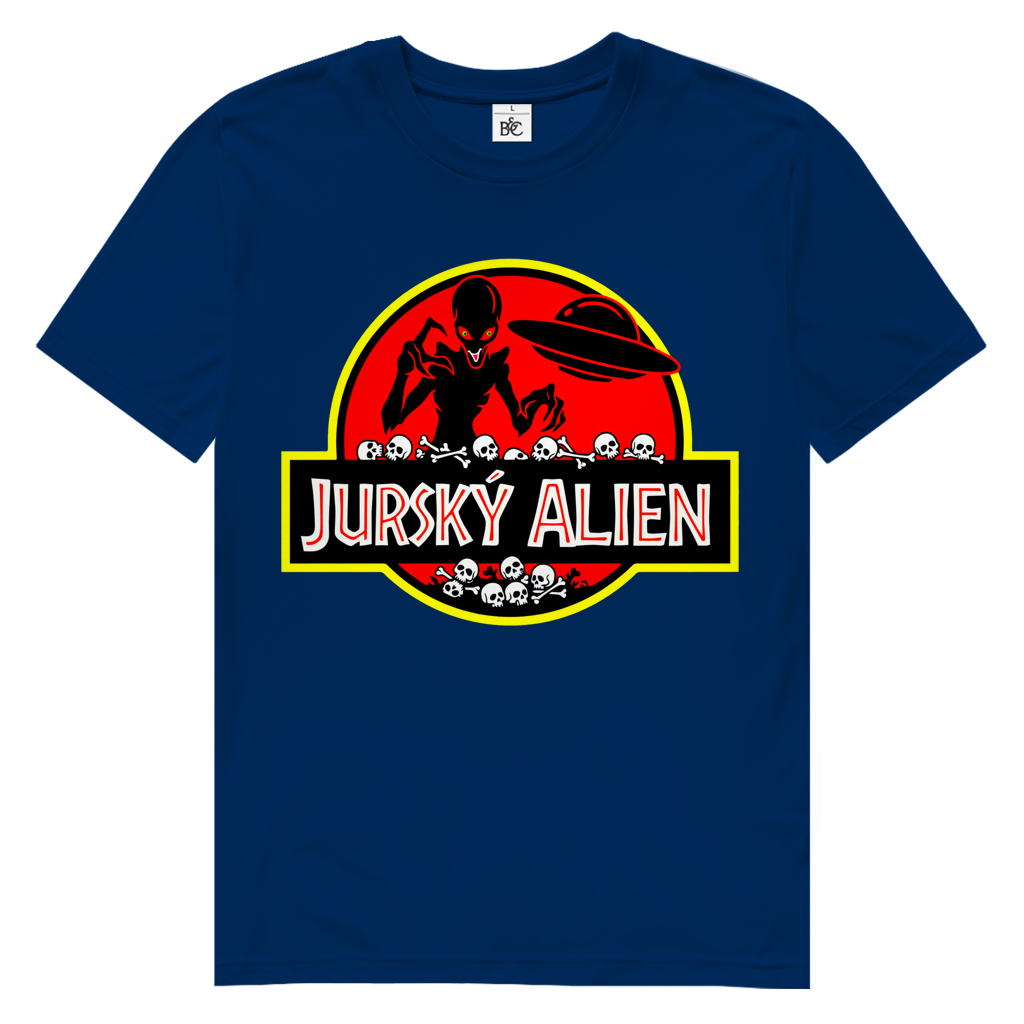 Herren Premium Bio T-Shirt ALIEN DESIGN