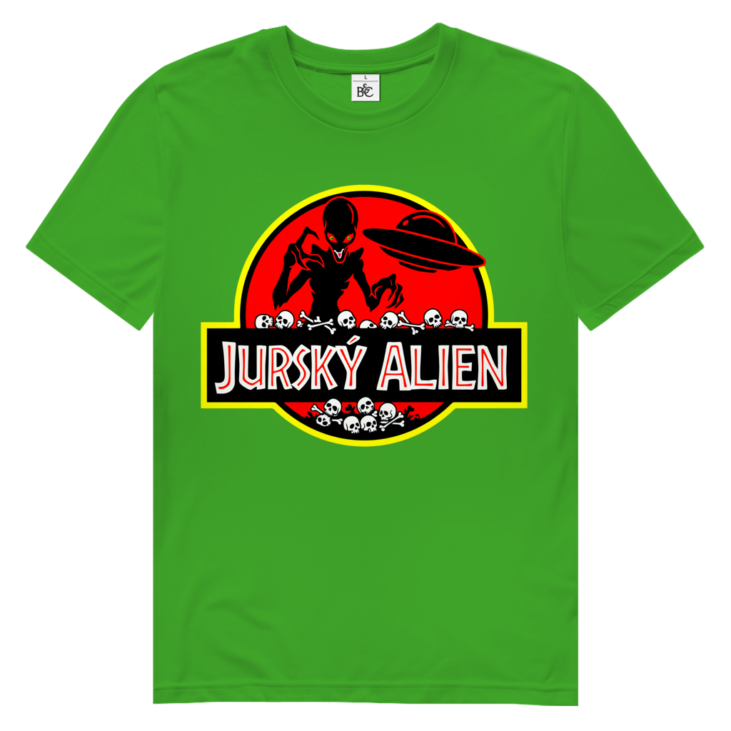 Herren Premium Bio T-Shirt ALIEN DESIGN