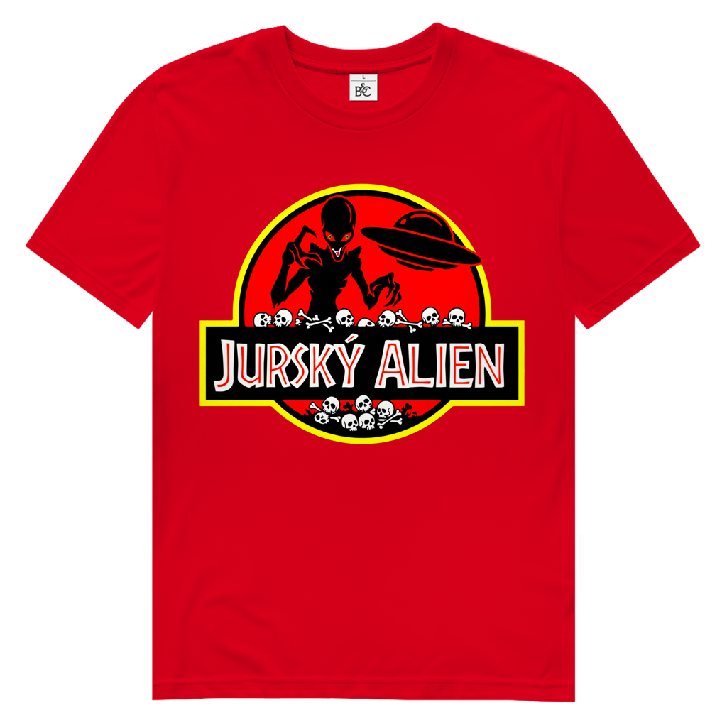 Herren Premium Bio T-Shirt ALIEN DESIGN