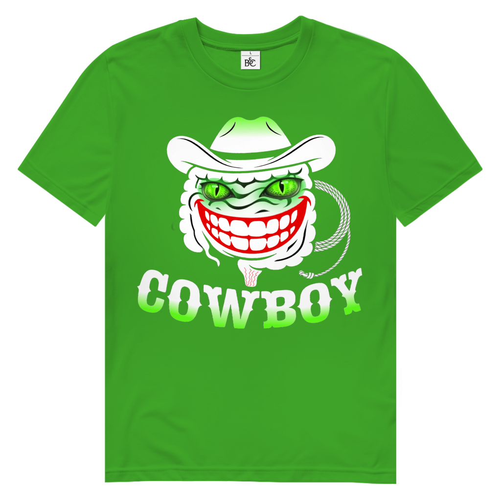 Herren Premium Bio T-Shirt COWBOY DESIGN