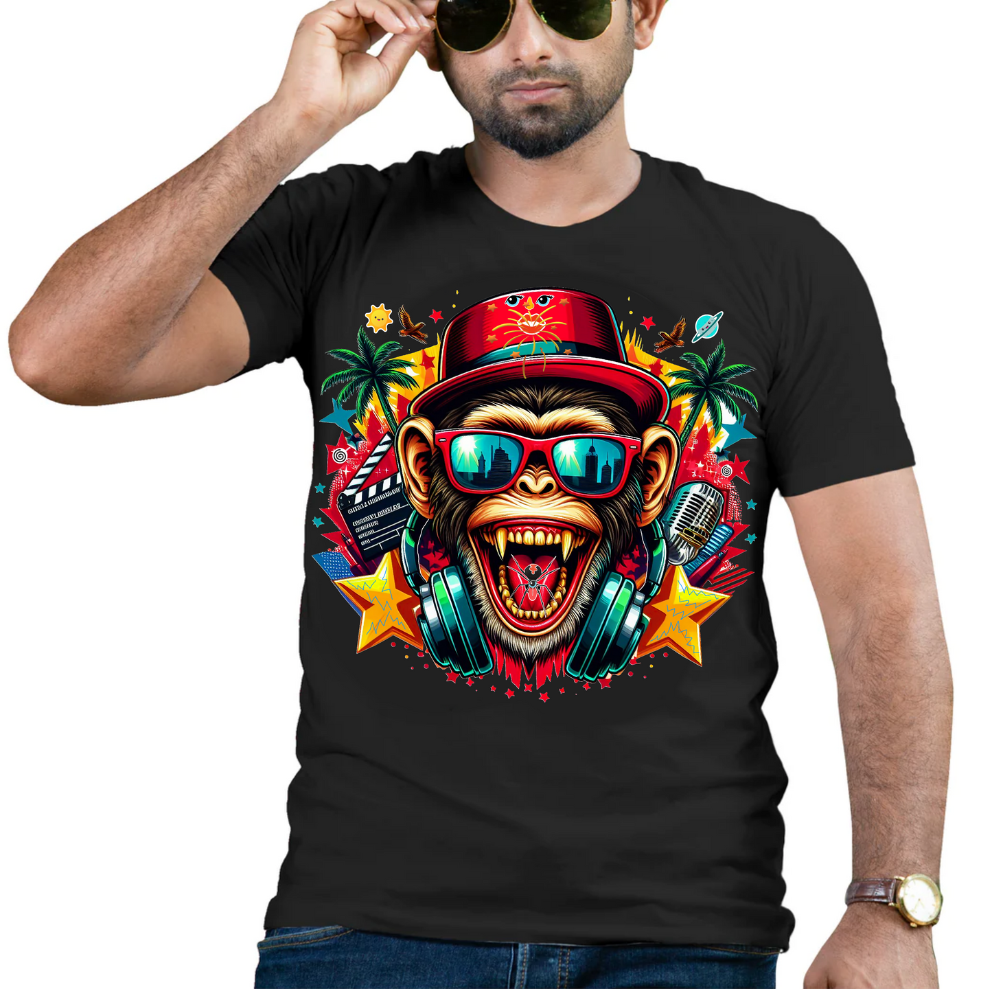 BOLLYWOOD MONKEY T-SHIRT