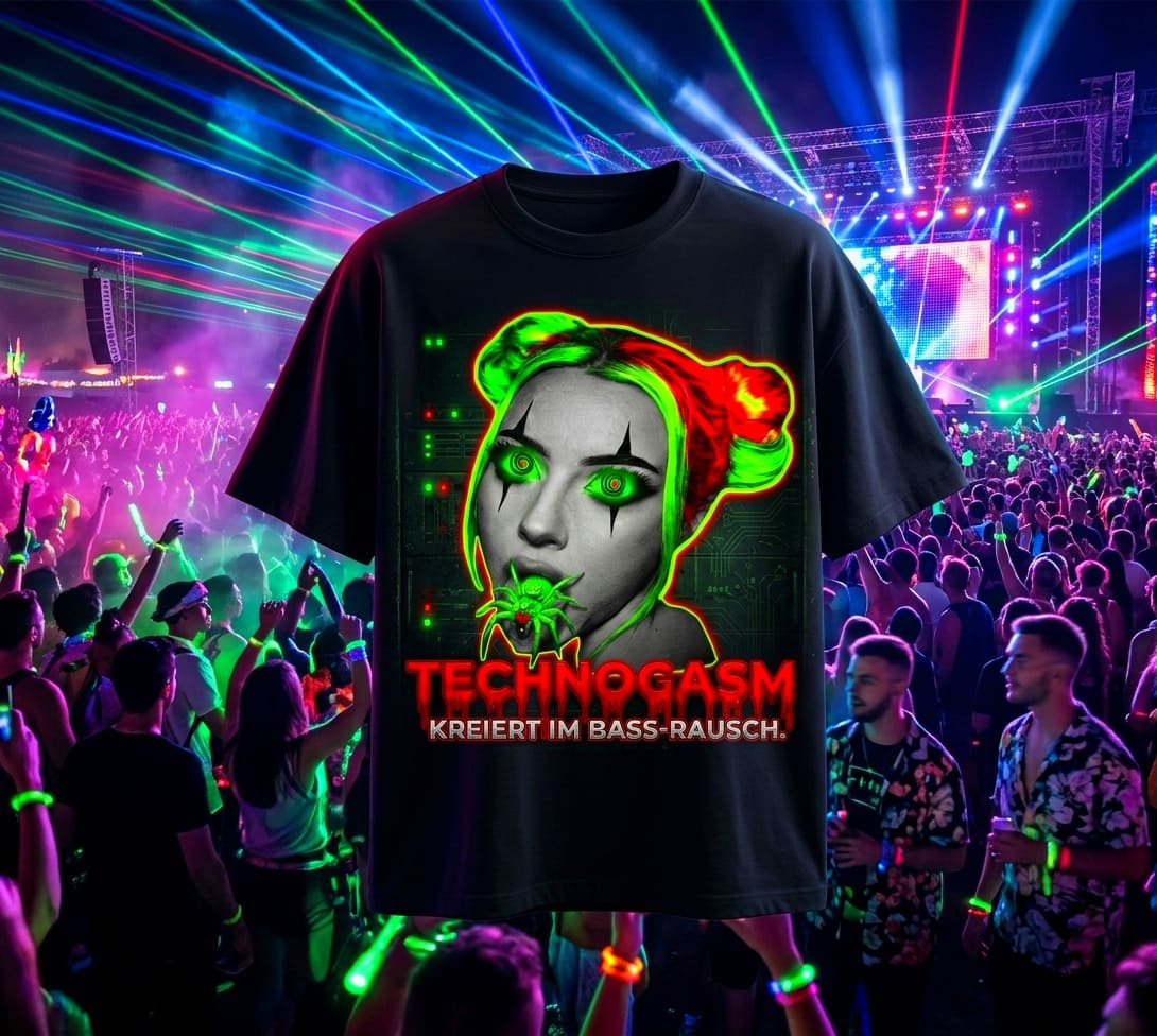 TECHNO WOMEN Herren Premium Bio T-Shirt