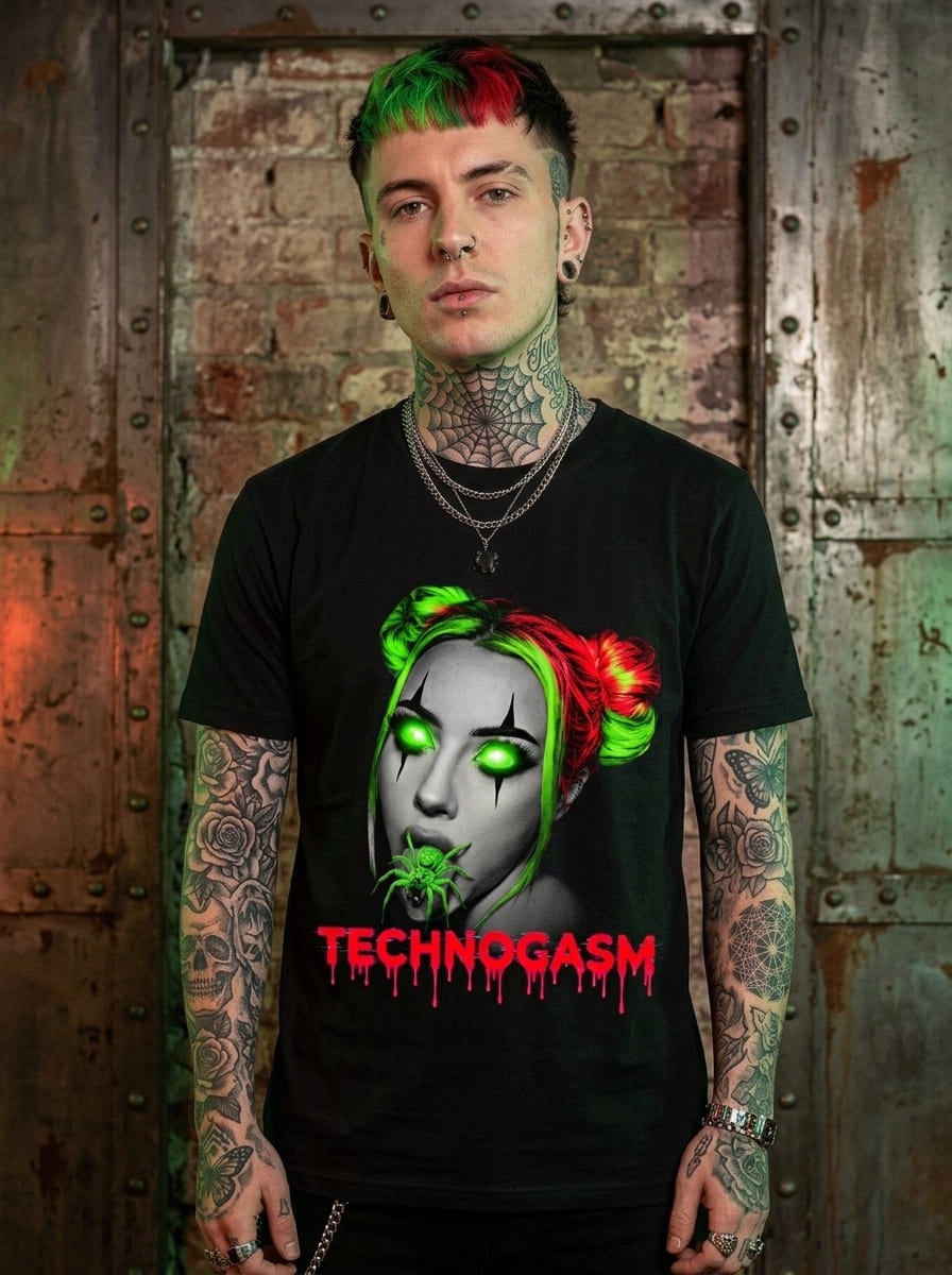 NEON GIRL Herren Premium Bio T-Shirt