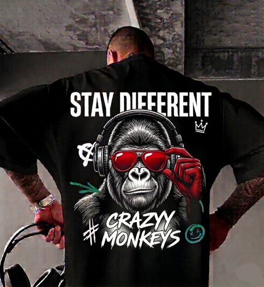 CRAZYY  MONKEYS Jack and Jones Oversize T-Shirt
