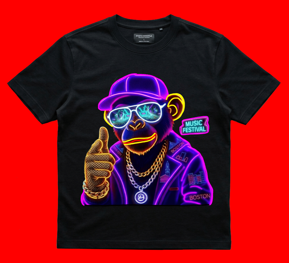 Neon Riot Herren Premium Bio T-Shirt