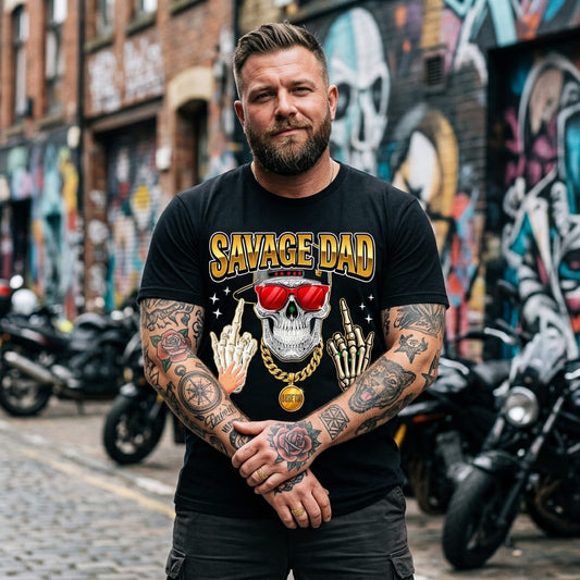 SAVAGE Herren Premium Bio T-Shirt